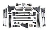 BDS Suspension 4 Inch Lift Kit w/ 4-Link | Ford F250/F350 Super Duty (11-16) 4WD | Diesel | Block Kit / FOX 2.0 Performance Series 