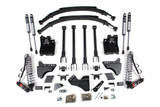 BDS Suspension 6 Inch Lift Kit w/ 4-Link | FOX 2.5 Performance Elite Coil-Over Conversion | Ford F250/F350 Super Duty (11-16) 4WD | Diesel | Factory 2 Inch Rear Blocks 