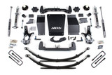 6 Inch Lift Kit | BDS Strut | Chevy Silverado or GMC Sierra 1500 (14-18) 4WD | Leaf Springs / NX2 Nitro Series / Cast Steel