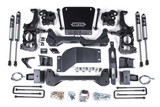 6.5 Inch Lift Kit | Chevy Silverado or GMC Sierra 2500HD/3500HD (20-26) 4WD | 5 Inch Block Kit w/o Overload / FOX 2.0 Performance Series