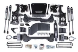 BDS Suspension 5 Inch Lift Kit | Chevy Silverado or GMC Sierra 2500HD/3500HD (20-26) 4WD | Block Kit w/o Factory Overload / FOX 2.0 Performance Series 
