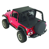 Black Denim Cover All Kit for 1987-1991 Jeep YJ Wrangler