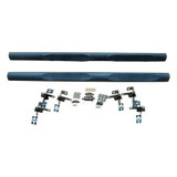 RT Offroad SIDE STEPS WITH TEXTURED POWDER COAT FINISH for 4 Door Jeep JK Wrangler 