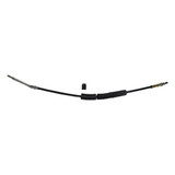 Left Rear Parking Brake Cable for 1997-01 XJ Cherokee w/ Rear Disc Conv.; 34.25"