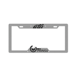 License Plate Cover Gray/Black CBI Offroad