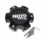 MOTO CAP GLOSS BLACK 6X5.5 - NEW LOGO