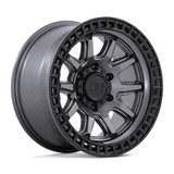 BR001 17X8.5 6X5.5 M-GNMTL BLK-LP 0MM