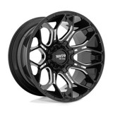 Moto Metal MO808 20X9 6X120/5.5 G-BLK MILL 00MM 