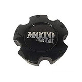 Moto Metal MOTO METAL GLOSS BLACK CAP LARGE 5 LUG 