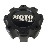 Moto Metal MOTO CAP W/ SPACER 8 LUG - MATTE BLACK 