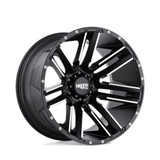 Moto Metal MO978 18X9 6X135 S-BLK MACH 18MM 