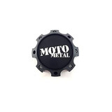 Moto Metal MOTO METAL CAP S-BLACK 8 LUG 