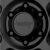 American Racing AR CAP BOLT-ON (SB/SB/BK) - 5X5.5/150 