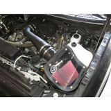 S B Products Cold Air Intake For 09-10 Ford F150 V8-5.4L Oiled Cotton Cleanable Red S&B 