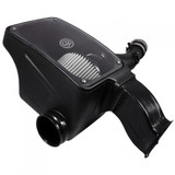 S B Products Cold Air Intake For 16-18 Toyota Tacoma 3.5L Dry Dry Extendable White S&B 