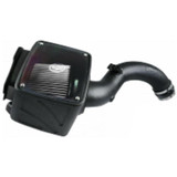 S B Products Cold Air Intake For 04-05 Chevrolet Silverado GMC Sierra V8-6.6L LLY Duramax Dry Extendable White S&B 