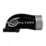 S B Products Intake Elbow 90 Degree With Cold Side Intercooler Piping and Boots For 03-04 Ford Powerstroke 6.0L S&B 