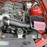 S B Products JLT Series 2 Cold Air Intake Kit Dry Filter 2010 Mustang V6 Tuning Required 