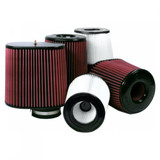 S B Products Air Filter for Competitor Intakes AFE XX-40035 Dry Extendable White S&B 