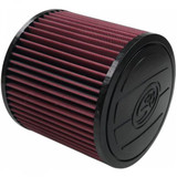 S B Products Air Filter For Intake Kits 75-5061,75-5059 Oiled Cotton Cleanable Red S&B 
