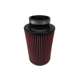 S B Products Power Stack Air Filter 4x6 Inch Red Oil 