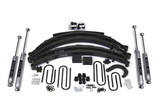 BDS Suspension 4 Inch Lift Kit | Chevy/GMC 3/4 Ton Truck/Suburban (88-91) 4WD | Leaf Springs / NX2 Nitro Series 