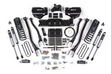 4 Inch Lift Kit w/ 4-Link | Ram 3500 (19-24) 4WD | Diesel | w/ Factory Rear Overload Leaf / 8 Bolt / FOX 2.0 Performance Series