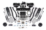 BDS Suspension 4 Inch Lift Kit w/ 4-Link | Ram 3500 w/ Rear Air Ride (19-24) 4WD | Diesel | 8 Bolt / NX2 Nitro Series 