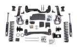 4 Inch Lift Kit | Dodge Ram 1500 (2012) 4WD | 3 Inch Coil Springs / NX2 Nitro Series