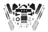 5.5 Inch Lift Kit | Ram 3500 (13-18) 4WD | Gas | 4 Inch Block Kit / NX2 Nitro Series