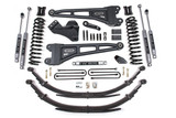 BDS Suspension 4 Inch Lift Kit w/ Radius Arm | Ford F250/F350 Super Duty (08-10) 4WD | Diesel | Leaf Springs / NX2 Nitro Series 