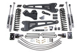 BDS Suspension 6 Inch Lift Kit w/ Radius Arm | Ford F250/F350 Super Duty (05-07) 4WD | Gas | 4 Inch Block Kit + Add-A-Leaf w/o Overload / NX2 Nitro Series 