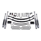 BDS Suspension 74.5-93 Dodge half & 3/4 ton 5/5 block and Add-a-leaf BDSBDS202H 