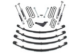 BDS Suspension 4 Inch Lift Kit | Ford Excursion (00-05) 4WD | Leaf Springs / NX2 Nitro Series 