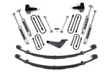 4 Inch Lift Kit | Ford F250/F350 Super Duty (99-04) 4WD | Square / w/o Factory Overload / NX2 Nitro Series