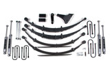 BDS Suspension 6 Inch Lift Kit | Ford F250/F350 Super Duty (99-04) 4WD | Square / Leaf Springs / NX2 Nitro Series 