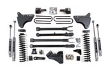 BDS Suspension 6 Inch Lift Kit w/ 4-Link | Ford F250/F350 Super Duty (05-07) 4WD | Diesel | 4 Inch Block Kit w/ Overload / NX2 Nitro Series 