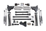 6 Inch Lift Kit w/ 4-Link | Ford F250/F350 Super Duty (08-10) 4WD | Diesel | Block Kit w/ Factory Overload / NX2 Nitro Series