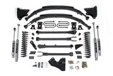 BDS Suspension 4 Inch Lift Kit w/ 4-Link | Ford F250/F350 Super Duty (11-16) 4WD | Gas | Leaf Springs / NX2 Nitro Series 