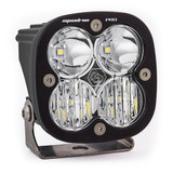 Baja Designs Squadron Pro Black LED Light Pod (Driving/Combo; Clear) 