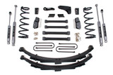 BDS Suspension 6 Inch Lift Kit | Dodge Ram 2500 (09-13) 4WD | Gas | Leaf Springs / 3-1/2 Inch Axle / NX2 Nitro Series 