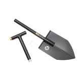 GP Factor CS-2.1 Camp Shovel - Two Piece - Black 