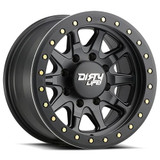  Dirty Life Race Wheels DT-2 9304 Satin Black 17X9 6-120 -12Mm 66.9Mm 