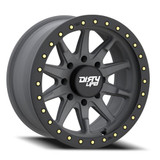  Dirty Life Race Wheels DT-2 9304 Satin Gunmetal 17X9 5-127 -38Mm 78.1Mm 
