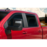 EGR 2019 Chevy 1500 Crew Cab In-Channel Window Visors - Matte Black