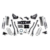 BDS Suspension 2013-2018 Ram 3500 5.5" 4-Link Suspension Lift  5" Rear  Block  Gas w/ 6 bolt T- BDSBDS1608FPE 