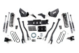5.5 Inch Lift Kit w/ 4-Link | Ram 3500 (13-18) 4WD | Gas | 5 Inch Block Kit / FOX 2.5 Performance Elite