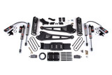 BDS Suspension 4 Inch Lift Kit w/ Radius Arm | 3 Inch Rear Block | Ram 3500 (19-24) 4WD | Diesel | w/ Factory Rear Overload Leaf / 6 Bolt / FOX 2.5 Performance Elite 