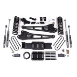 BDS Suspension 2019-2023 Ram 3500 4" Radius Arm Suspension Lift  3" Rear  Block  Diesel w/ over BDSBDS1659FPE 