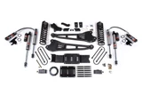 BDS Suspension 4 Inch Lift Kit w/ Radius Arm | Ram 3500 (19-24) 4WD | Gas | w/o Factory Rear Overload Leaf / FOX 2.5 Performance Elite 